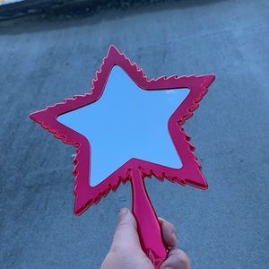 Jeffree Star Cosmetics Chrome Red Leaf Star Mirror